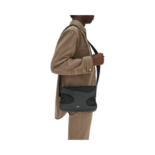 Hollowed-Out Detail Satchel