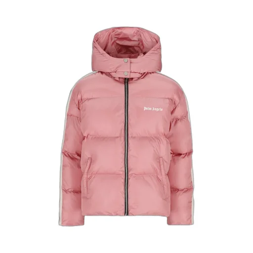 Palm Angels Kids Logo Printed Puffer Jacket