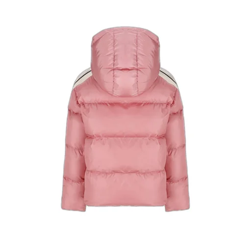 Palm Angels Kids Logo Printed Puffer Jacket