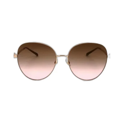 Elie Saab Round Frame Sunglasses