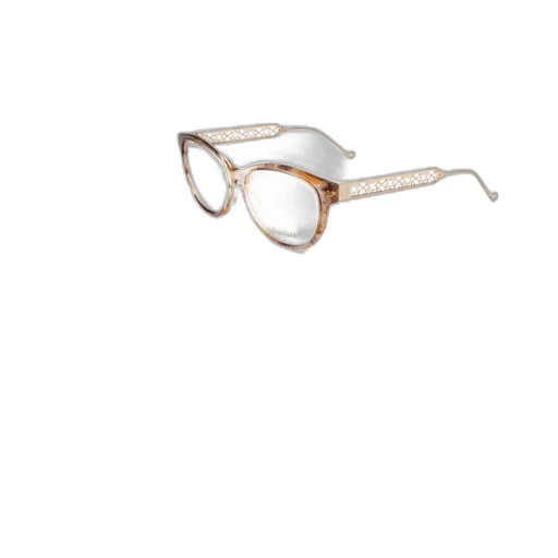 Elie Saab Rectangular Frame Glasses