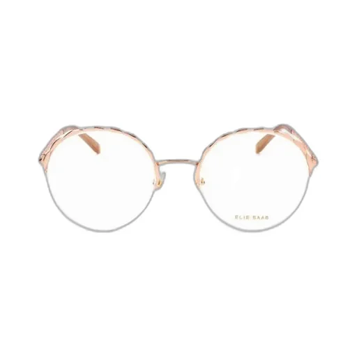 Elie Saab Round Frame Glasses