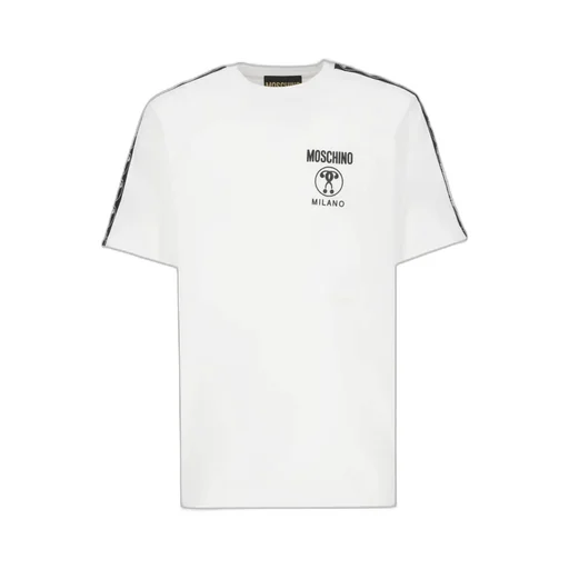 Moschino Logo Printed Crewneck T-Shirt