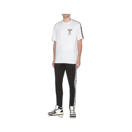Moschino Logo Printed Crewneck T-Shirt