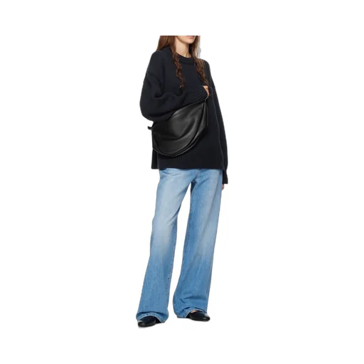 The Row Large Slouchy Banana Zipped Shoulder Bag