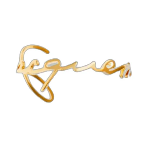 Logo-Lettering Cuff Bracelet