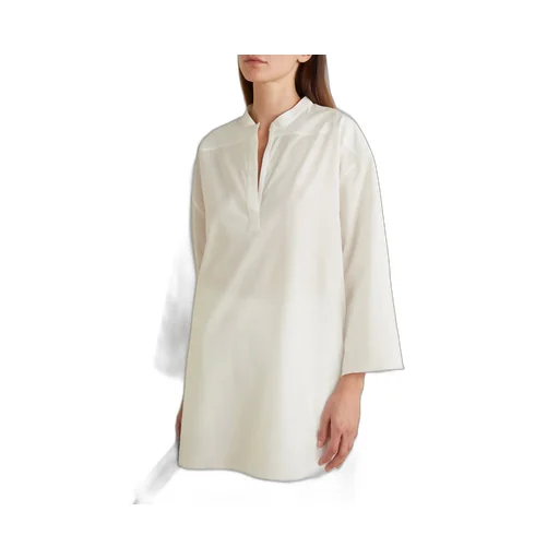 Omao Long-Silhouette Blouse