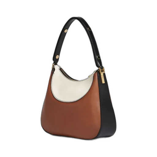 Marni Milano Logo Printed Colour-Block Small Shoulder Bag