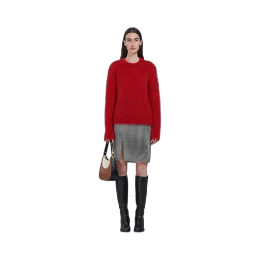 Marni Milano Logo Printed Colour-Block Small Shoulder Bag