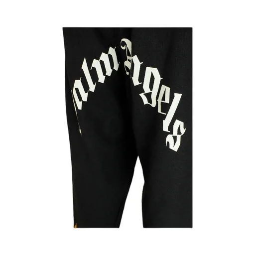 Palm Angels Flame Detailed Drawstring Track Pants