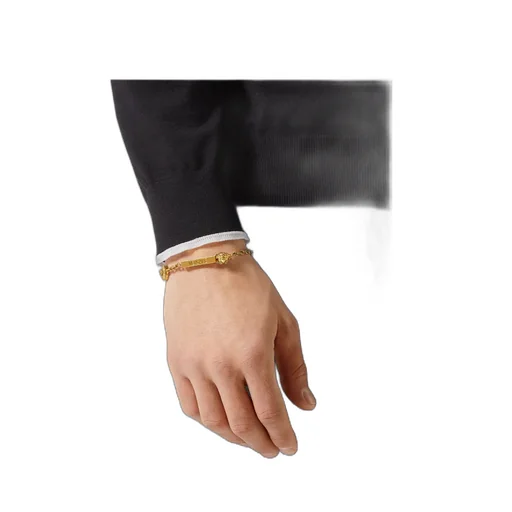 Medusa-Coin Chain Bracelet