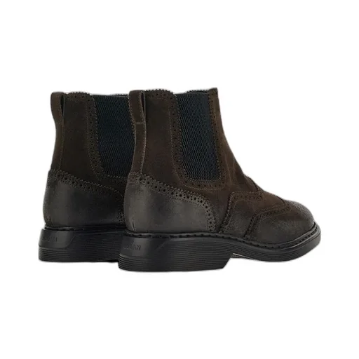 Hogan Round-Toe Chelsea Boots