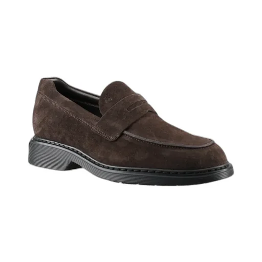 Hogan Mocassino Almond-Toe Loafers