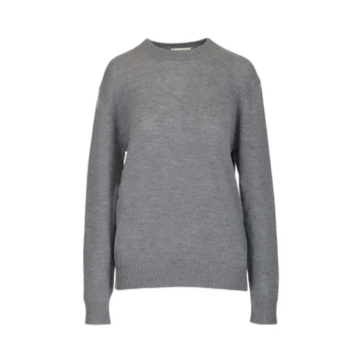 Jil Sander Ribbed-Detail Crewneck Sweater