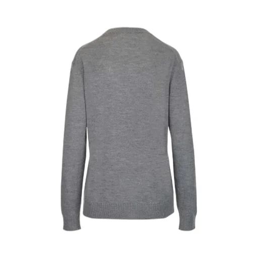 Jil Sander Ribbed-Detail Crewneck Sweater