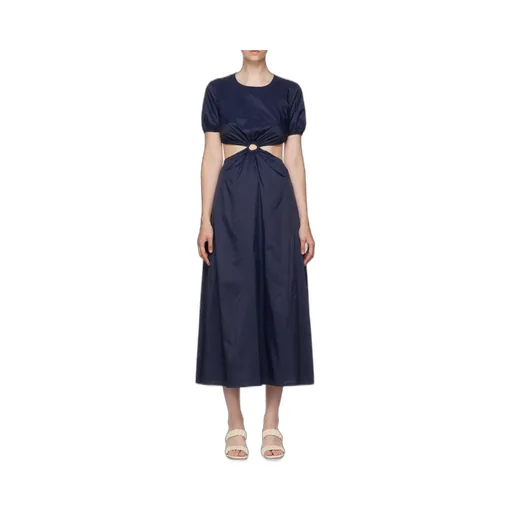 Navy Blue Logo Dress