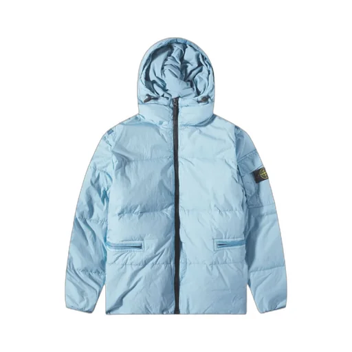 Compass-Patch Puffer Jacket