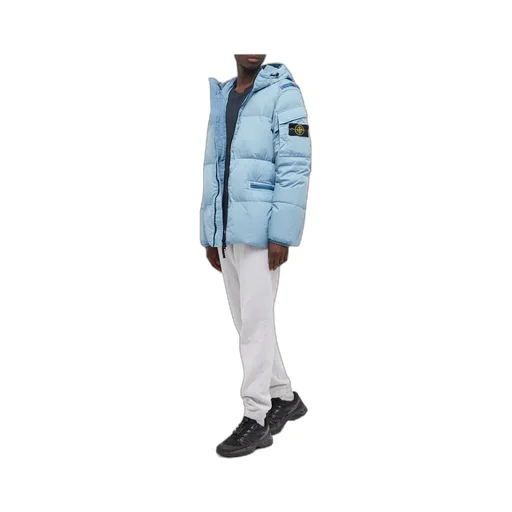 Compass-Patch Puffer Jacket