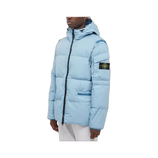 Compass-Patch Puffer Jacket