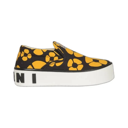 Marni X Carhartt Floral Printed Sneakers