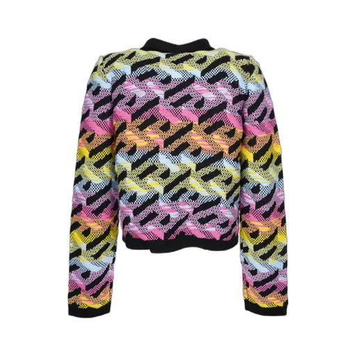 Versace Greca Pattern Button-Up Jacket