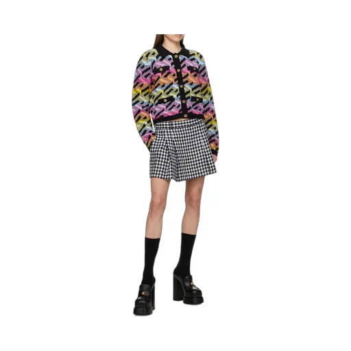 Versace Greca Pattern Button-Up Jacket