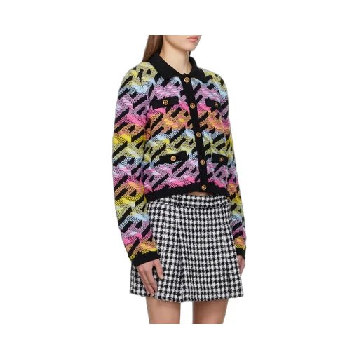 Versace Greca Pattern Button-Up Jacket
