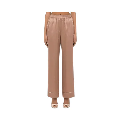 Dolce & Gabbana High-Waisted Pajama Pants