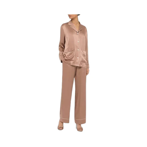 Dolce & Gabbana High-Waisted Pajama Pants