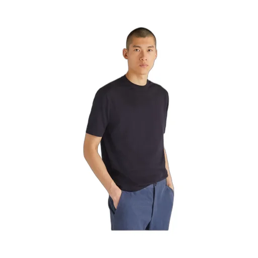 Open-Necked Black Shirt