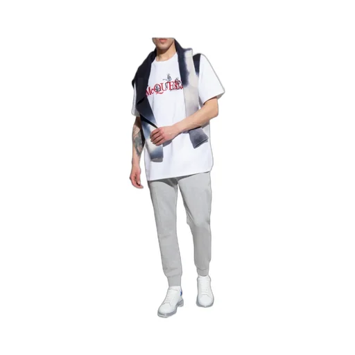 Rear Logo-Patch Detail Track Pants