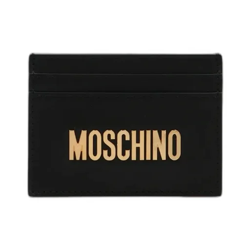 Moschino Logo Plaque Cardholder