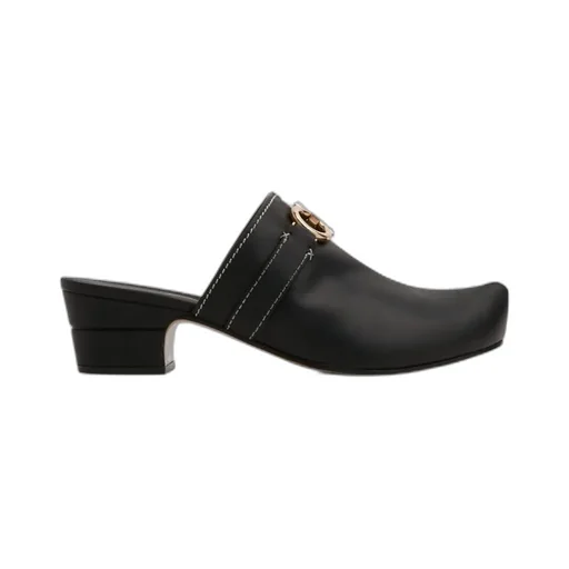 Salvatore Ferragamo Phobos Gancini Mules