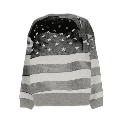Palm Angels Star Printed Crewneck Sweatshirt