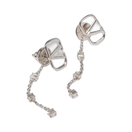 Vlogo Metal Earrings