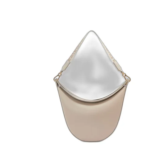 Loewe Luna Bag In Satin Calfskin And Jacquard