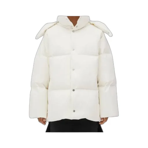 Bottega Veneta Frosted Poplin Puffer Jacket
