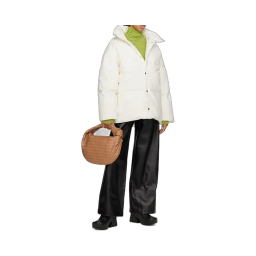Bottega Veneta Frosted Poplin Puffer Jacket