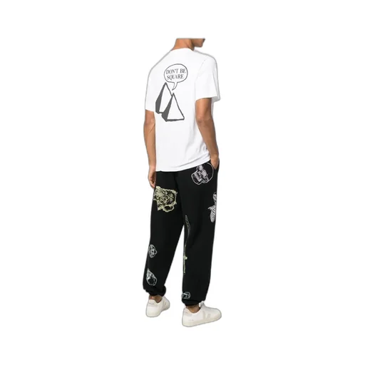 Aries Logo Printed Crewneck T-Shirt