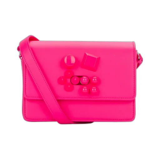 Christian Louboutin Carasky Spiked Shoulder Bag