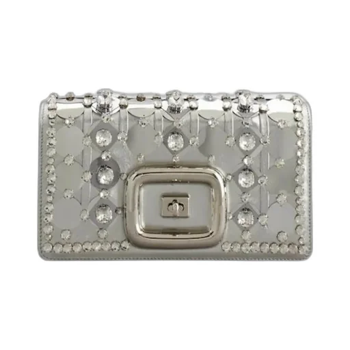 Viv' Choc Disco Mini Bag In Leather