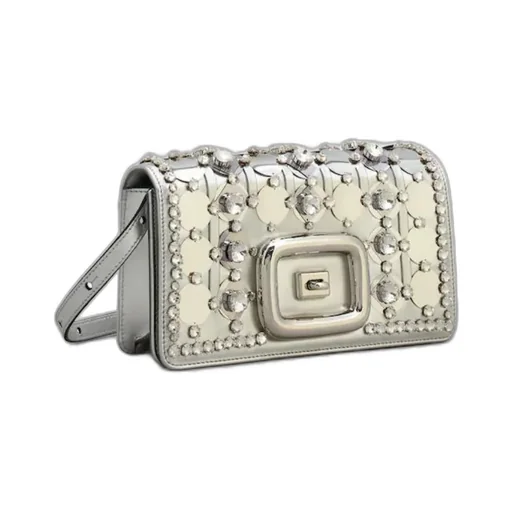 Viv' Choc Disco Mini Bag In Leather