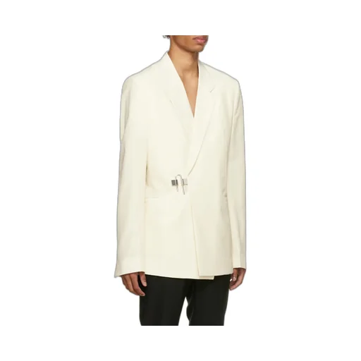 Slim-Fit Jacket In Wool And Mohair With U-Lock