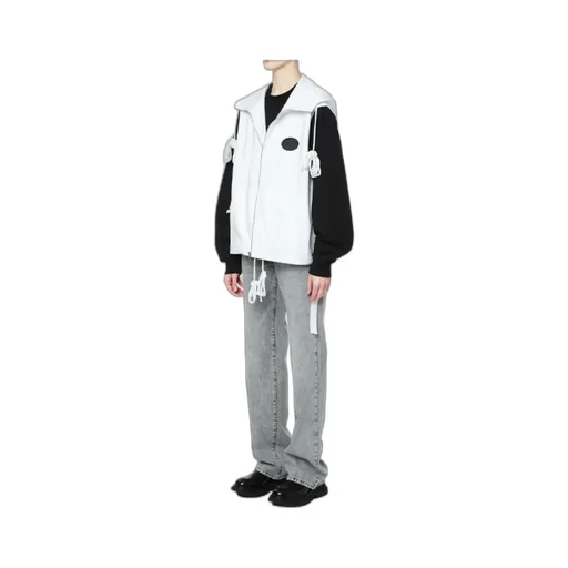 Logo Hooded Casual Jacket