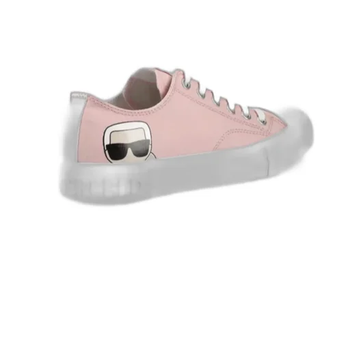 Logo-Print Lacing Low-Cut Casual Sneakers