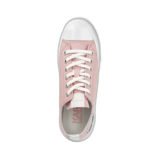 Logo-Print Lacing Low-Cut Casual Sneakers