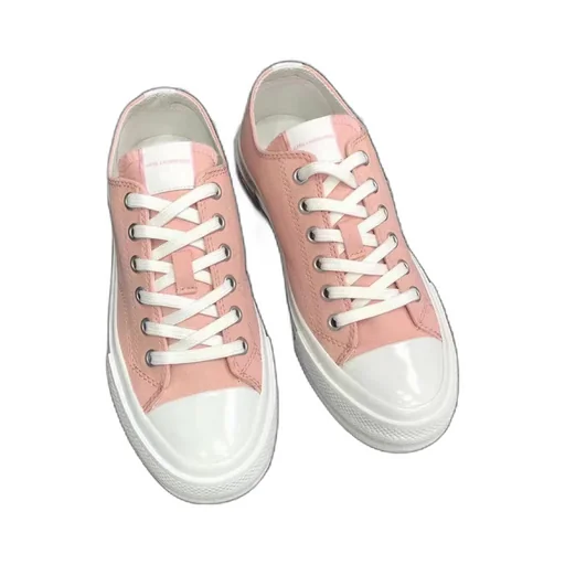 Logo-Print Lacing Low-Cut Casual Sneakers