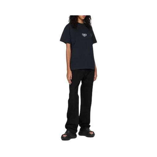 T-Shirt Bb Paris Icon Medium Fit Da Donna In Nero