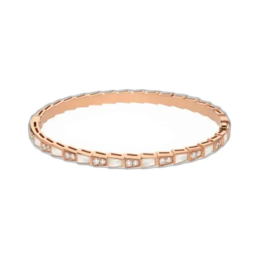 Serpenti Viper 18-Carat Rose Gold Bracelet