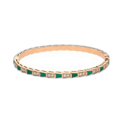 Serpenti Viper 18-Carat Rose Gold Bracelet